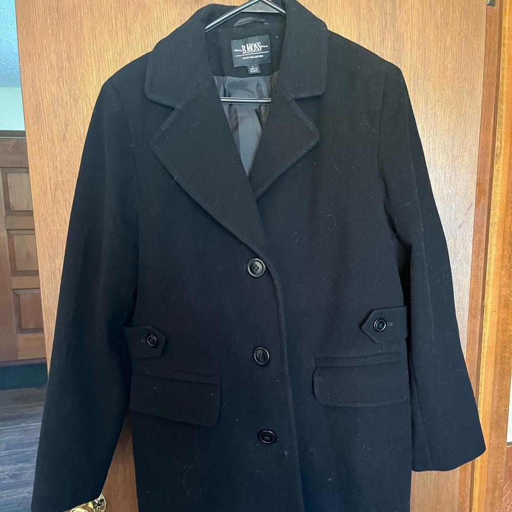 Mid length pea coat